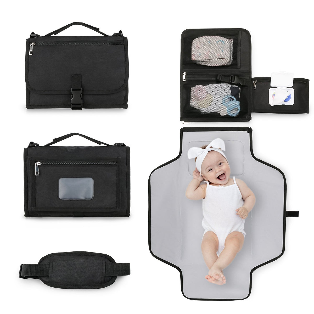 Portable Baby Changing Mat- Waterproof & Foldable